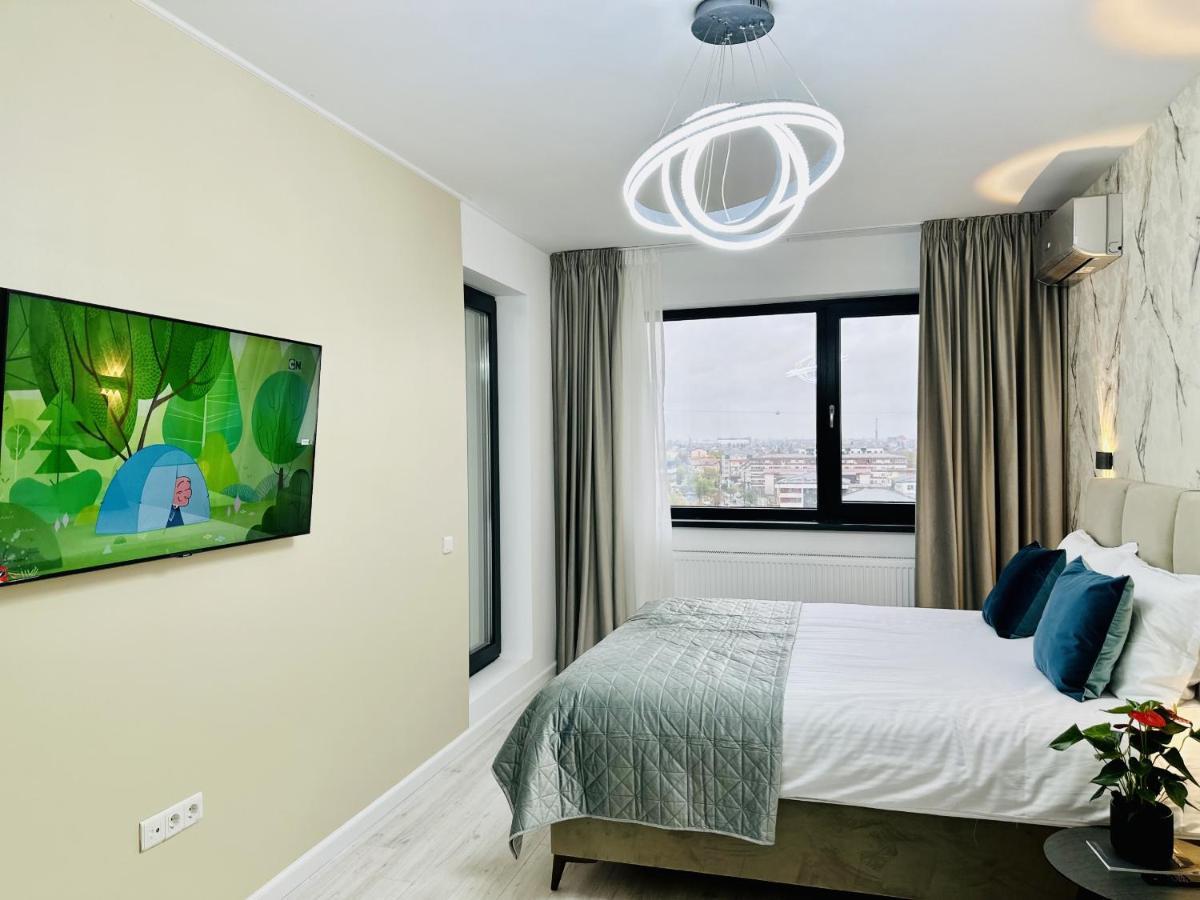 Apartamento Rentforcomfort Sky Garden Studio Bucarest Exterior foto